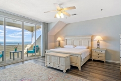 Luxury beachfront villa with private balcony and ocean views at Glunz Ocean Beach Resort