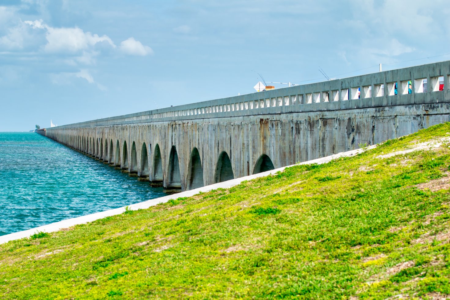 Fishing from bridges in the Florida Keys