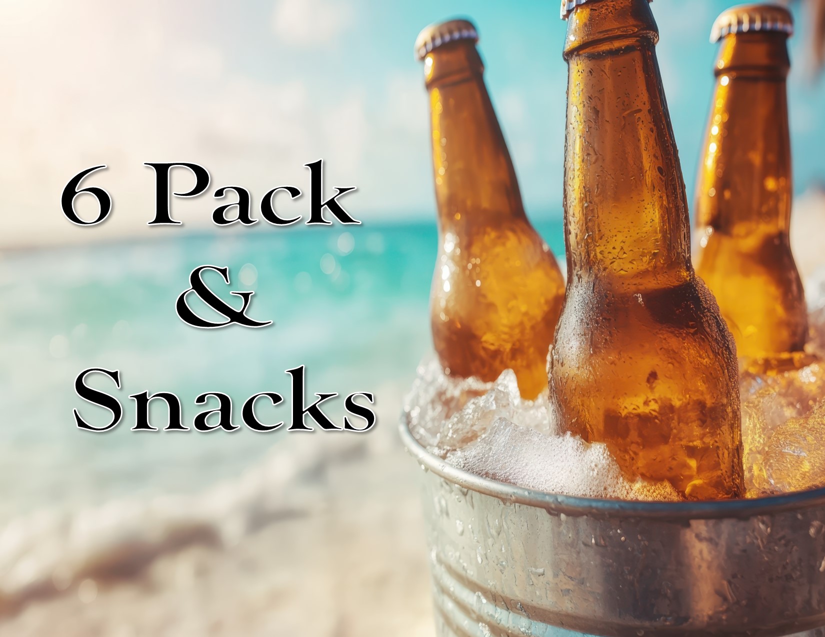 6 Pack & Snacks